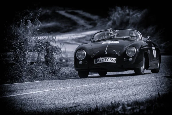 Pesaro Colle San Bartolo Olaszország Május 2018 Porsche 356 1500 — Stock Fotó