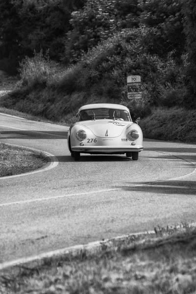 Pesaro Colle San Bartolo ตาล พฤษภาคม 2018 Porsche356 1500 Super1953 — ภาพถ่ายสต็อก