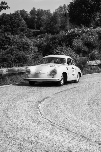 Pesaro Colle San Bartolo ตาล พฤษภาคม 2018 Porsche356 1500 Super1953 — ภาพถ่ายสต็อก