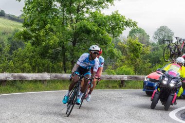 Pesaro İtalya - 19 Mayıs 2019 : İtalya Bisiklet Bisiklet I.Ş.'nin 102.