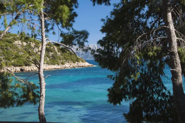 Italien Sardinia Cala Moresca Bucht Golf Von Aranci — Stockfoto