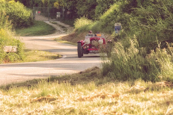 Pesaro Colle San Bartolo Itália Maio 2018 Aston Martin Litre — Fotografia de Stock