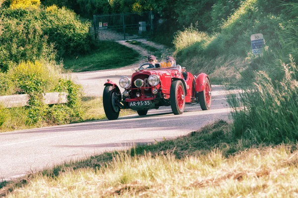 Pesaro Colle San Bartolo Italië Mei 2018 Aston Martin Liter — Stockfoto