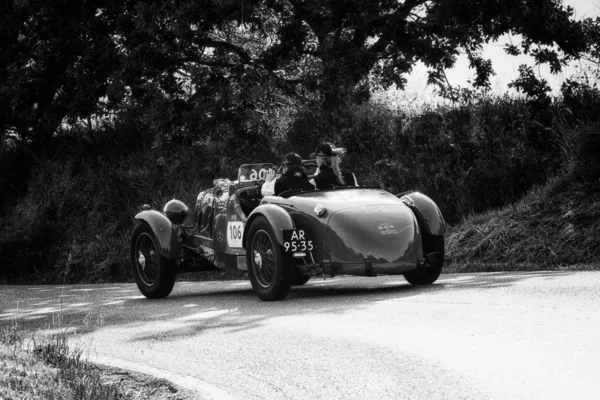 Pesaro Colle San Bartolo Italy 2018 Aston Martin Litre Speed — стоковое фото