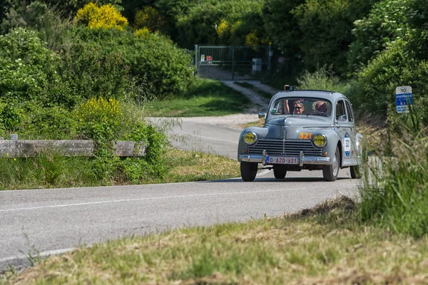 Pesaro Colle San Bartolo Italy May 2018 Peugeot 203 195 — Stock Photo, Image