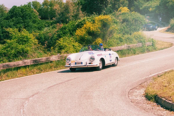 Pesaro Colle San Bartolo Itália Maio 2018 Porsche 356 1500 — Fotografia de Stock