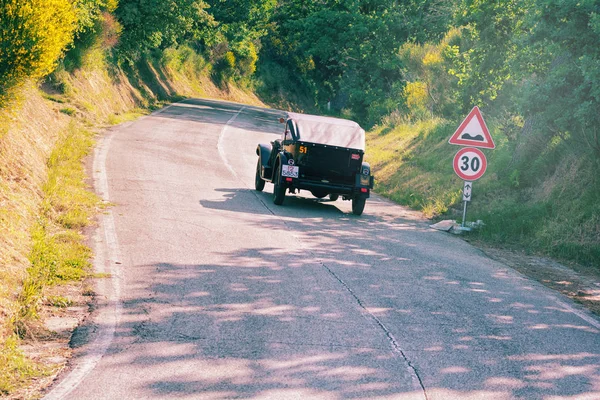 Fiat 520 1928 Auf Einem Alten Rennwagen Rallye Mille Miglia — Stockfoto