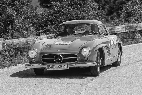 Mercedes Benz 300 Coup W198 1955 Gammal Racerbil Rally Mille — Stockfoto