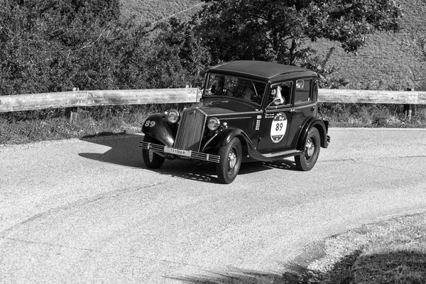 Pesaro Colle San Bartolo Olaszország Május 2018 Lancia Augusta 1934 — Stock Fotó