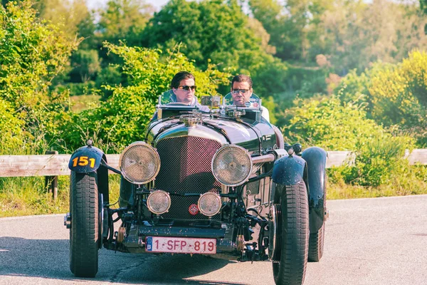 Pesaro Colle San Bartolo Italy 2018 Bentley Special 1948 Старом — стоковое фото