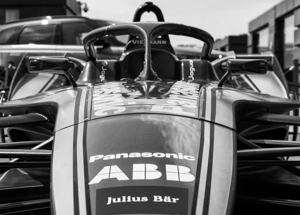 Порто Церво Италия Августа 2019 Полностью Электрический Автомобиль Jaguar Fia — стоковое фото