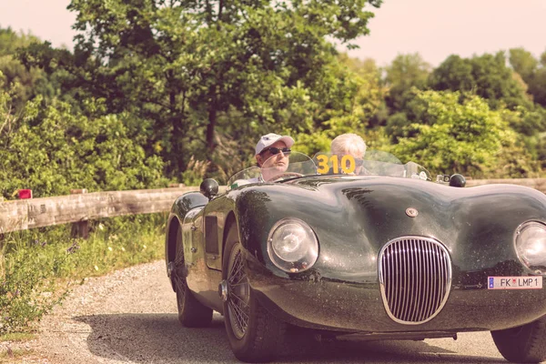 Pesaro Colle San Bartolo Itálie Květen 2018 Jaguar Type 1952 — Stock fotografie