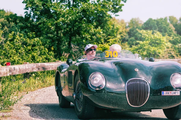 Pesaro Colle San Bartolo Itália Maio 2018 Jaguar Type 1952 — Fotografia de Stock