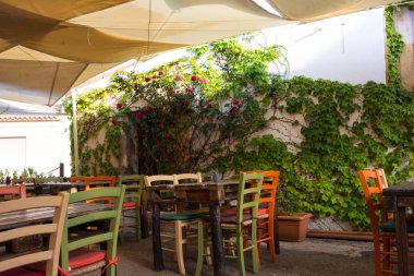 20 Ağustos 2019 - San Pantaleo , İtalya: San Pantaleo Sardunya'daki dış bina