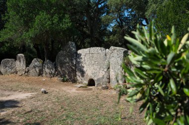 23 Ağustos 2019 - tempio pausania , İtalya: Devlerin Mezarı Pasaredda Tempio - Pausania Sardunya adası, İtalya