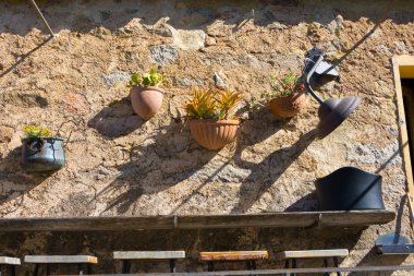 20 Ağustos 2019 - San Pantaleo , İtalya: San Pantaleo Sardunya'daki dış bina