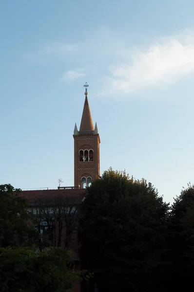 Eigene Halle Der Cattolica Bei Sonnenuntergang Riviera Romagnola Rimini — Stockfoto