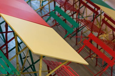 Bologna / İtalya - 24 Eylül 2019: iç tasarım Fico Eataly World. Fico, dünyanın en büyük lerinden biri olan tarım salağını ve gastronomiyi adamıştır.