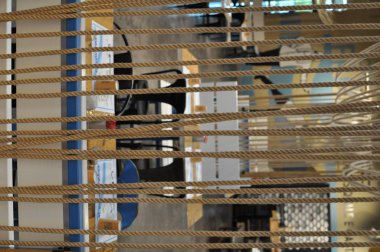 Bologna / İtalya - 24 Eylül 2019: iç tasarım Fico Eataly World. Fico, dünyanın en büyük lerinden biri olan tarım salağını ve gastronomiyi adamıştır.