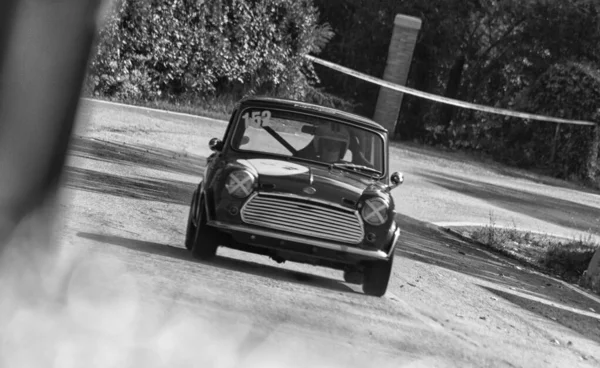 Pesaro Colle San Bartolo Italy Ott 2019 Morris Mini Cooper — Stock Photo, Image