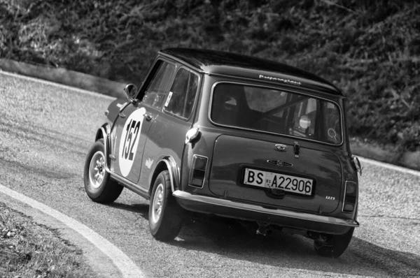 Pesaro Colle San Bartolo Italië Ott 2019 Morris Mini Cooper — Stockfoto