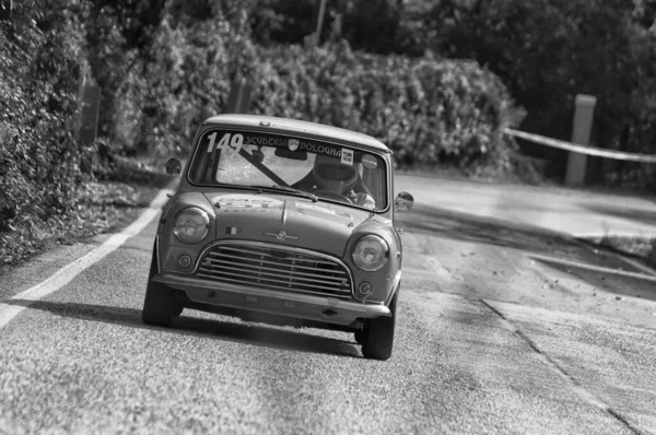 Pesaro Colle San Bartolo Italia Ott 2019 Morris Mini Cooper — Foto Stock