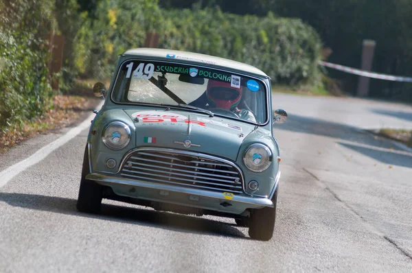 Pesaro Colle San Bartolo Italia Ott 2019 Morris Mini Cooper — Foto Stock