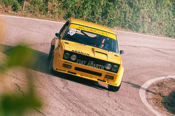 Pesaro Colle San Bartolo Italy Ott 2019 Fiat 131 Abarth — ภาพถ่ายสต็อก