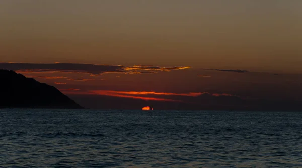 Pesaro Bartolo Tramonto Estate — Foto Stock