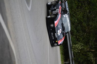 PESARO, İTALYA - 11 OTT 2020: SAN BARTOLO PARK VINTAGE Car PORSCHE 911 RS