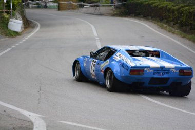 PESARO, İTALYA - 11 OTT 2020 SAN BARTOLO PARK VINTAGE DE TOMASO PANTERA