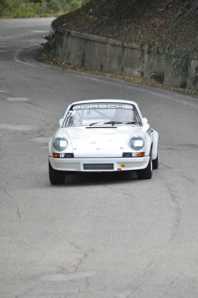 Pesaro Włochy Ott 2020 San Bartolo Park Vintage Car Porsche — Zdjęcie stockowe