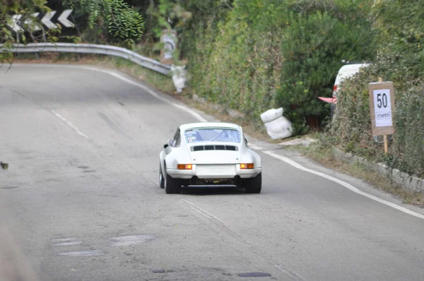 Pesaro Itália Ott 2020 San Bartolo Park Vintage Car Porsche — Fotografia de Stock