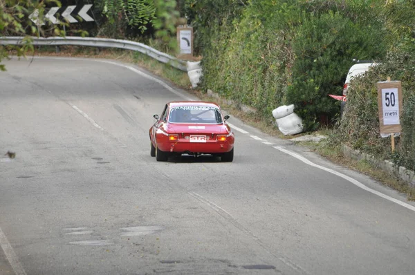 Pesaro Italia Ott 2020 San Bartolo Park Vintage Coche Alfa — Foto de Stock