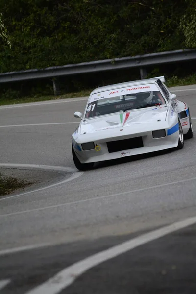 Pesaro Itália Ott 2020 San Bartolo Park Vintage Car Autobianchi — Fotografia de Stock