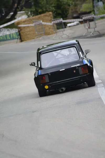 Pesaro Italia Ott 2020 San Bartolo Park Vintage Car Autobianchi —  Fotos de Stock