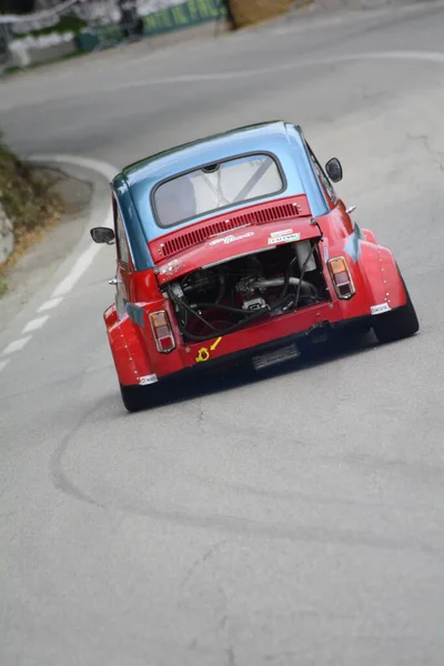 Pesaro Italy Ott 2020 San Bartolo Park Vintage Car Fiat — 图库照片