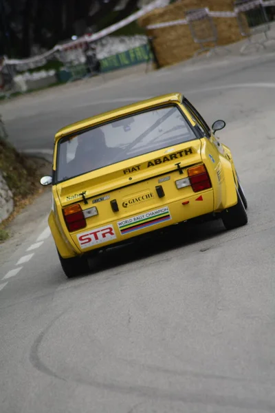 Pesaro Italië Ott 2020 San Bartolo Park Vintage Car Fiat — Stockfoto