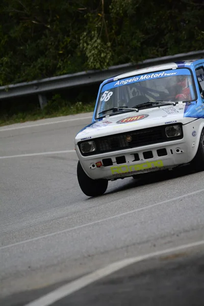 Pesaro Itálie Ott 2020 San Bartolo Park Vintage Car Fiat — Stock fotografie