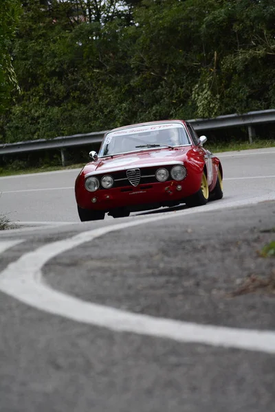 Pesaro Itália Ott 2020 San Bartolo Park Vintage Car Alfa — Fotografia de Stock