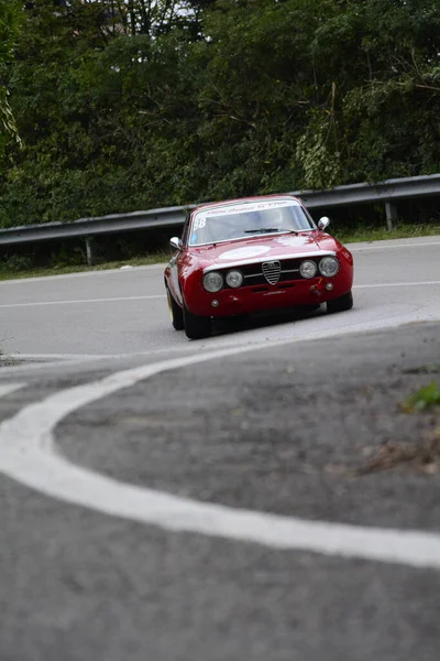 Песаро Италия 2020 Сан Бартоло Парк Винтаж Car Alfa Romeo — стоковое фото