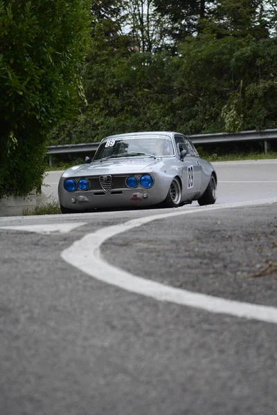 Pesaro Itália Ott 2020 San Bartolo Park Vintage Car Alfa — Fotografia de Stock