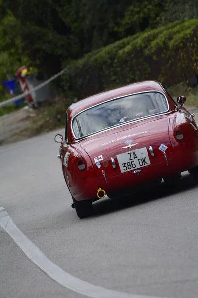Pesaro Itália Ott 2020 San Bartolo Park Vintage Car Alfa — Fotografia de Stock