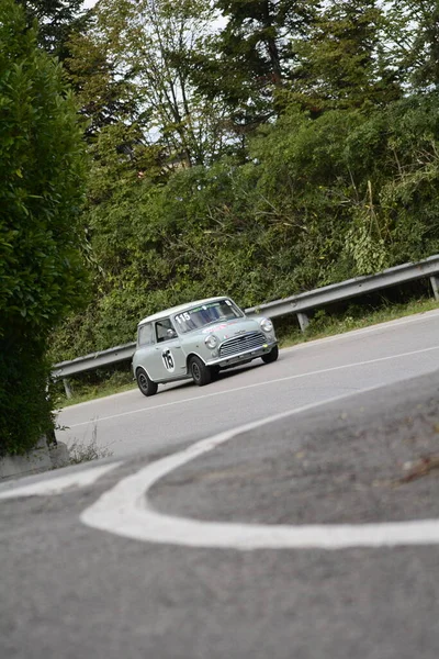 Pesaro Italia Ott 2020 San Bartolo Park Vintage Mini Cooper — Foto de Stock