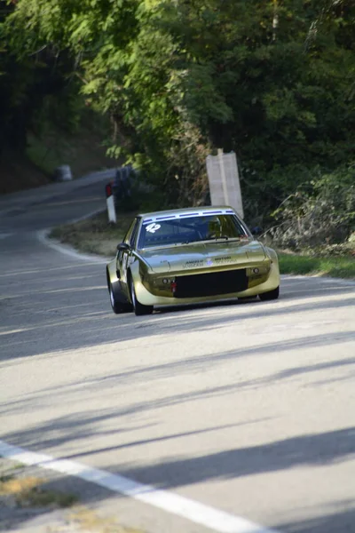 Pesaro Itália Ott 2020 San Bartolo Park Vintage Car Fiat — Fotografia de Stock