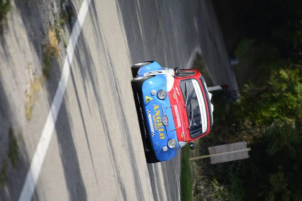 Pesaro Italië Ott 2020 San Bartolo Park Vintage Car Fiat — Stockfoto