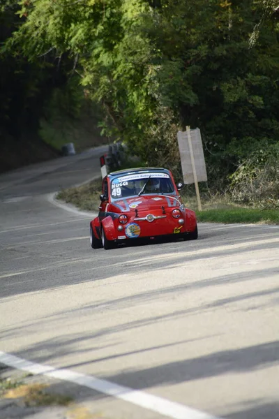 Pesaro Italy Ott 2020 San Bartolo Park Vintage Car Fiat — 스톡 사진