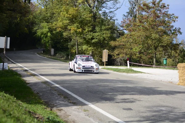 Pesaro Itália Ott 2020 San Bartolo Park Vintage Car Porsche — Fotografia de Stock