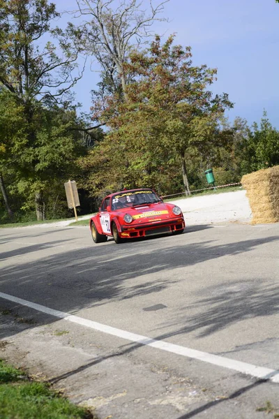 Pesaro Italien Ott 2020 San Bartolo Park Vintage Car Porsche — Stockfoto