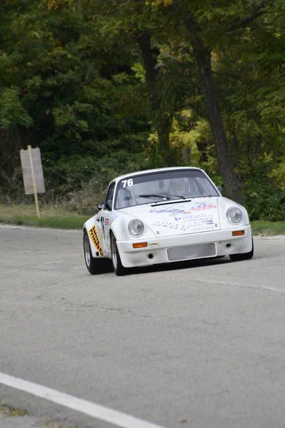 Pesaro Włochy Ott 2020 San Bartolo Park Vintage Car Porsche — Zdjęcie stockowe
